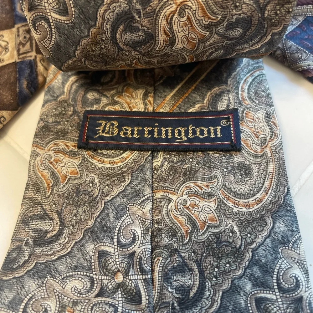 Barrington 100% Silk Vintage Tie‎ Set